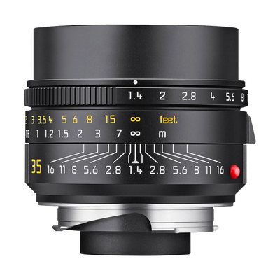 Leica Summilux-M 35mm f/1.4 ASPH. Lens (Black, 2022 Version)
