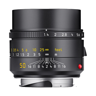 Leica Summilux-M 50 f/1.4 ASPH. Lens (Black)