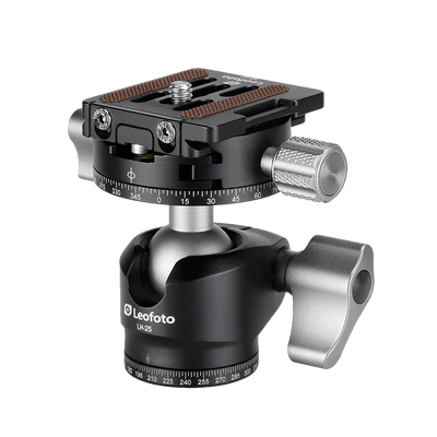 Leofoto LH-25 Ball Head with PU-25 Arca Swiss Plate