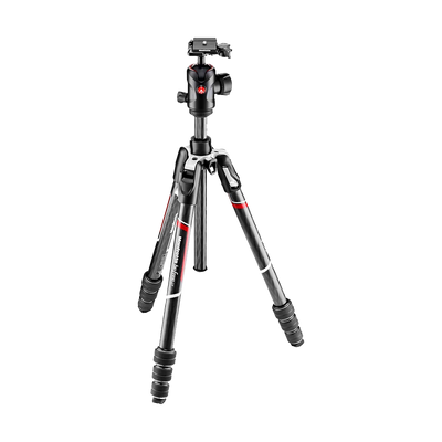 Manfrotto Befree GT Travel Carbon Fiber Tripod with 496 Ball Head (Black)