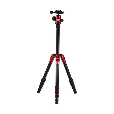 Manfrotto Element Small Aluminum Traveller Tripod (Red)