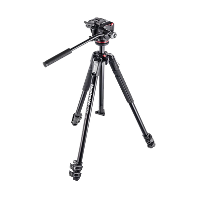 Manfrotto MK190X3-2W Aluminium 3-Section Tripod with 2-Way head