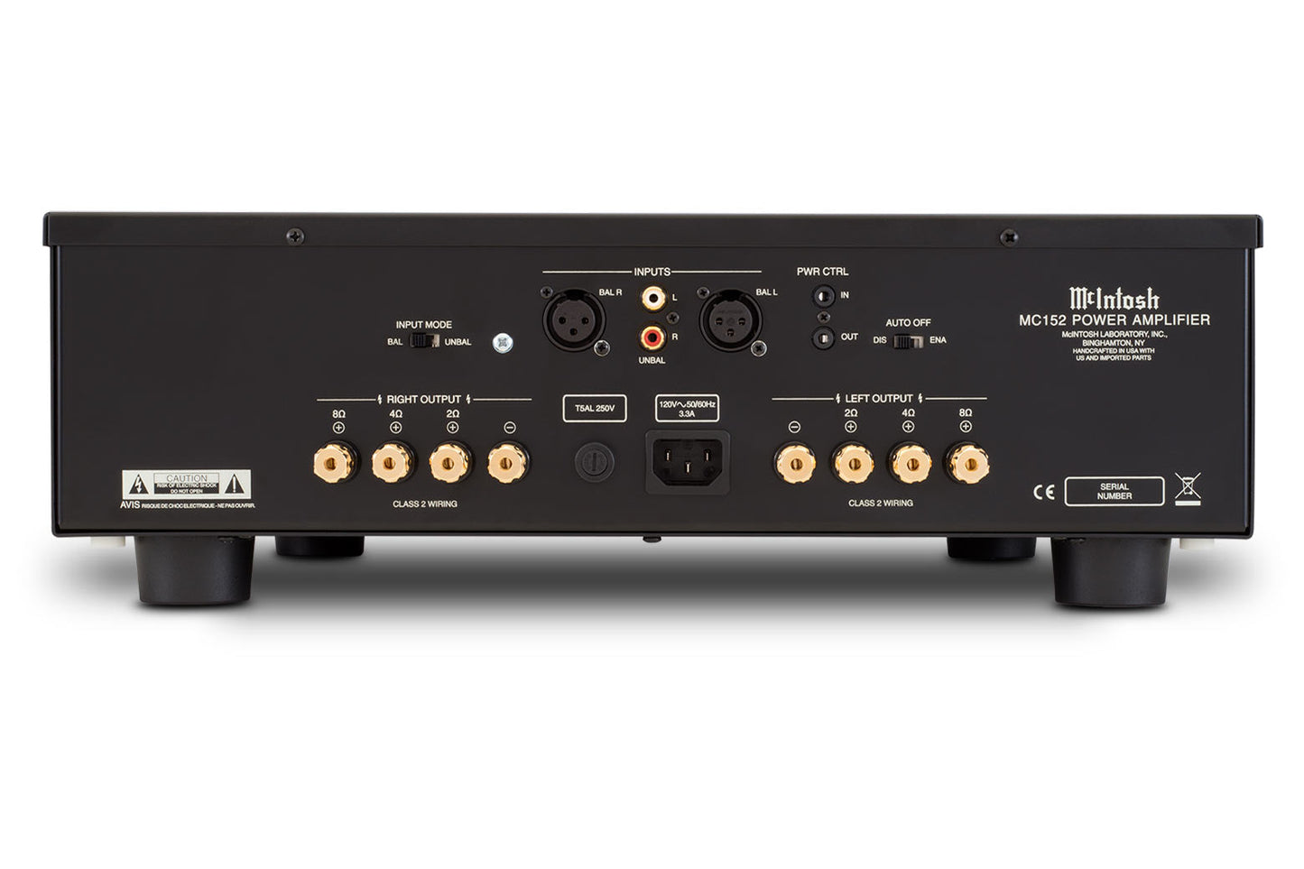 McIntosh MC152 2-Channel Solid State Amplifier - View 4