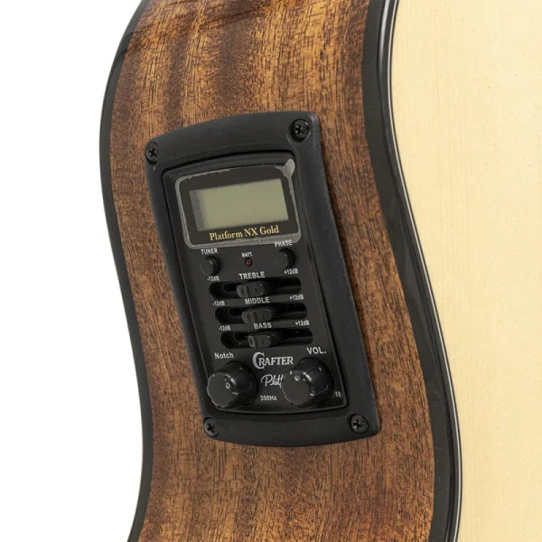 Crafter ABLE G600CE N Grand Auditorium Acoustic Electric Guitar detail image 12