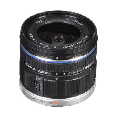 OM Systems Olympus M.Zuiko Digital ED 9-18mm f/4-5.6 Lens