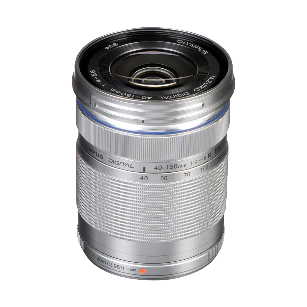 Olympus M.Zuiko Digital ED 40-150mm f/4.0-5.6 R Lens (Silver) (Online Only. ETA 3-5 Days)