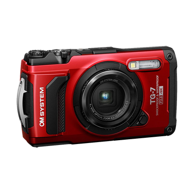OM Systems OM SYSTEM Tough TG-7 Digital Camera (Red)