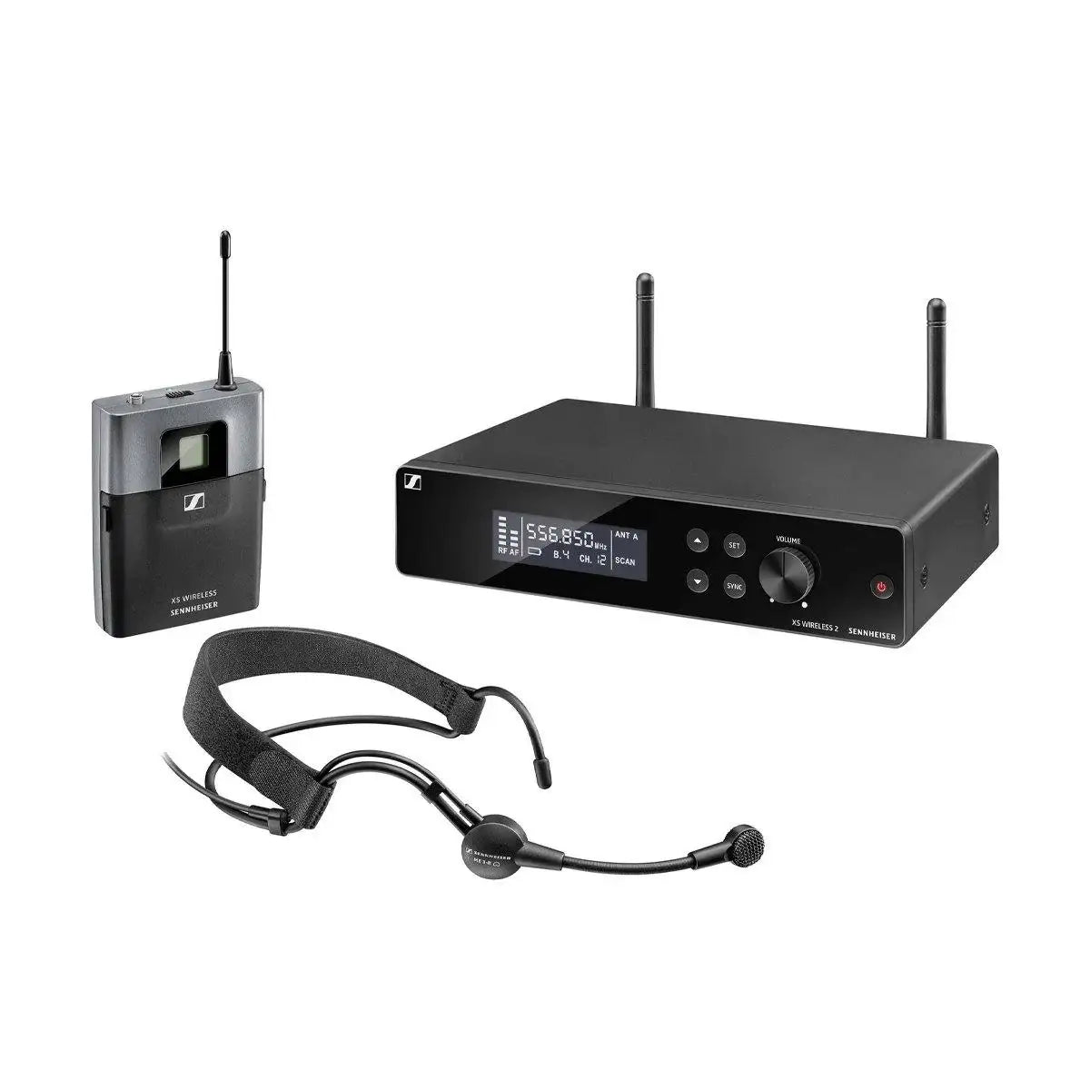 Sennheiser XSW 2-ME3 True Diversity Wireless Headworn Mic Set - Sennheiser - VisionSounds South Africa