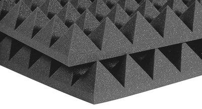 Foamrite Acoustics - 2” Studio Pyramid Foam - Foamrite - VisionSounds South Africa