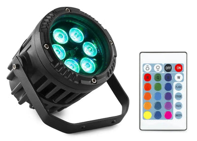 BEAMZ BWA63 ALUPAR IP65 6x 3W RGB - BEAMZ - VisionSounds South Africa