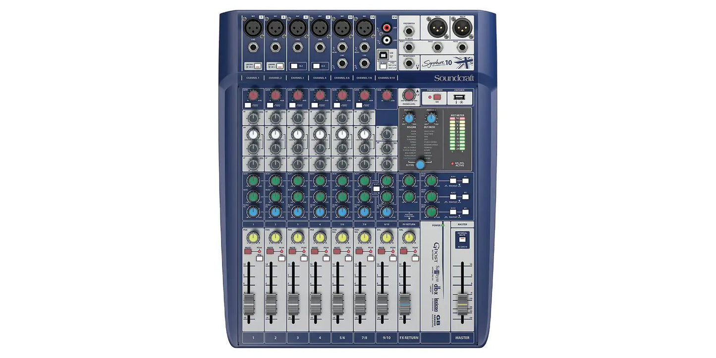 SoundCraft Signature 10 - Soundcraft - VisionSounds South Africa