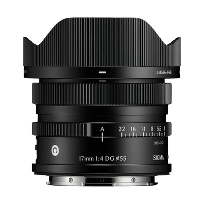 Sigma 17mm f/4 DG Contemporary Lens (L-Mount, Black)