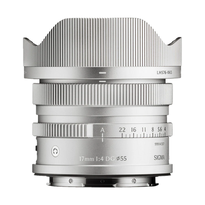 Sigma 17mm f/4 DG Contemporary Lens (L-Mount, Silver)