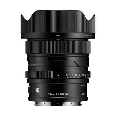 Sigma 24mm f/2 DG Contemporary Lens (L-Mount, Black)