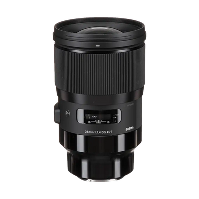 Sigma 28mm f/1.4 DG HSM Art Lens (Sony E)