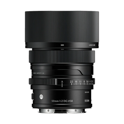 Sigma 50mm f/2 DG Contemporary Lens (L-Mount, Black)