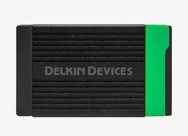 Delkin Devices USB 3.2 CFexpress Type B & SD UHS-II Dual Slot Card Reader - Delkin - VisionSounds South Africa