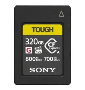 Sony 320GB CFexpress Type A Tough Memory Card (Read:800MB/s / Write:700MB/s) - Sony - VisionSounds South Africa