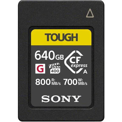 Sony 640GB CFexpress Type A Tough Memory Card (Read:800MB/s / Write:700MB/s) - Sony - VisionSounds South Africa