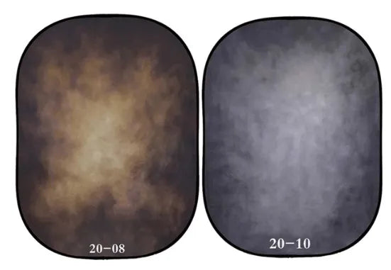 Double Sided Collapsible Backdrop (Various Colours - 105x200cm) V0810 - Double - VisionSounds South Africa