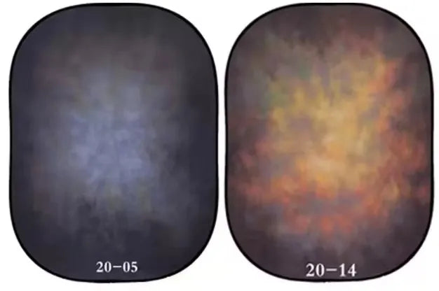 Double Sided Collapsible Backdrop (Various Colours - 105x200cm) V0514 - Double - VisionSounds South Africa