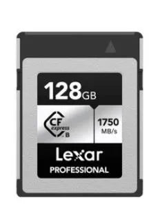 Lexar CFExpress PRO 128GB Type B (1750MB/s) Silver Series - Lexar - VisionSounds South Africa