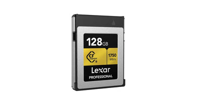 Lexar 128GB Professional CFexpress Type-B Memory Card Gold Series - Lexar - VisionSounds South Africa