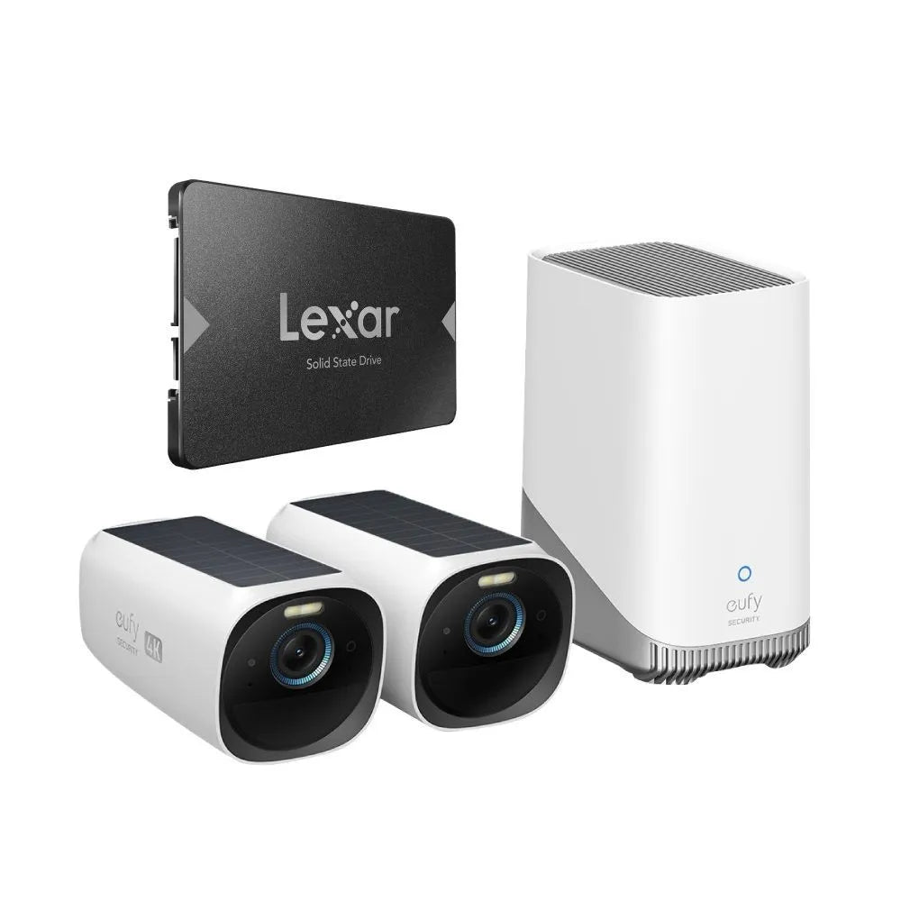 Eufy Cam 3 (Twin Pack) + SSD 1TB - Eufy - VisionSounds South Africa