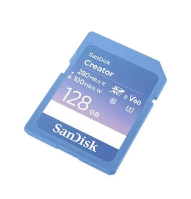SanDisk Creator SD UHS-II Card - 256GB (280MB/s Read, 150MB/s Write) - SanDisk - VisionSounds South Africa