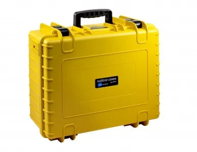 B&W Outdoor Case Type 6000 With Foam (Yellow) - B&W - VisionSounds South Africa