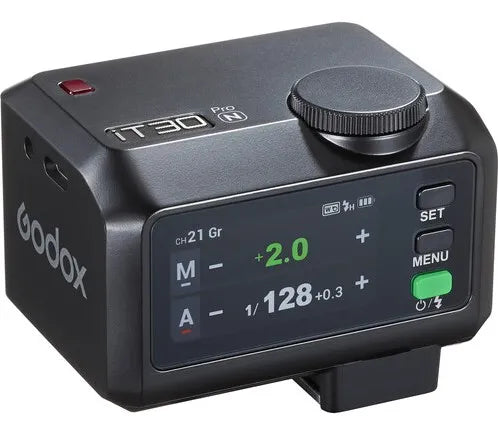 Godox iT30 Pro Speedlight For Nikon (Black) - Image 2