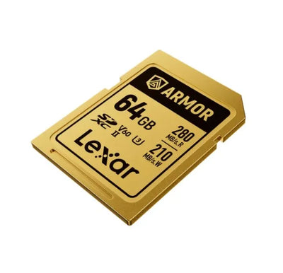 Lexar SD ARMOR Gold 64GB - Lexar - VisionSounds South Africa