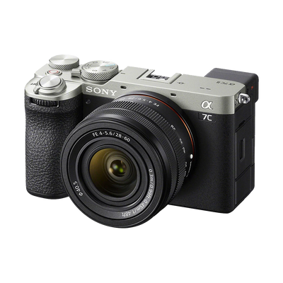 Sony Alpha a7C II Mirrorless Digital Camera with 28-60mm Lens (Silver)