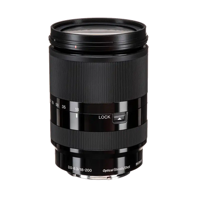 Sony E 18-200mm f/3.5-6.3 OSS LE Lens
