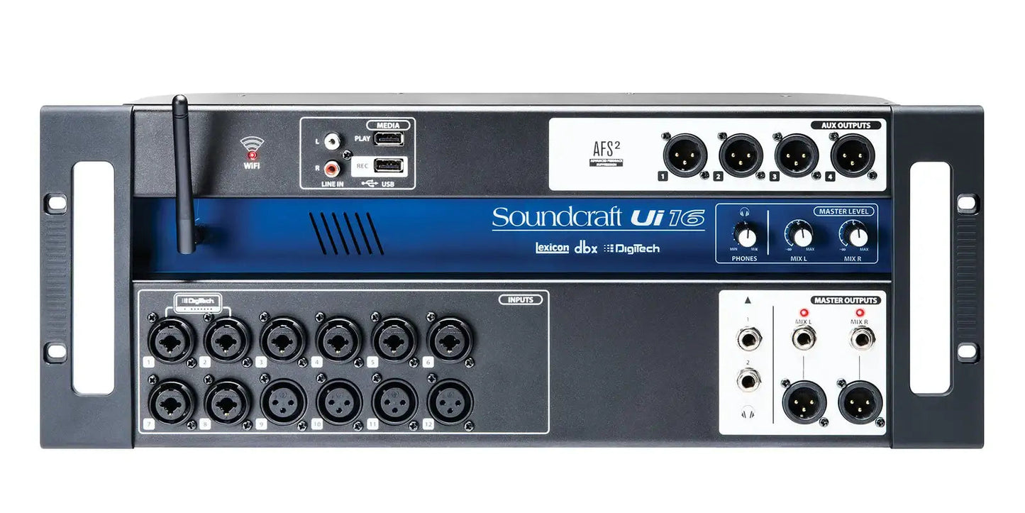 Soundcraft Ui16 Digital Mixer - Soundcraft - VisionSounds South Africa