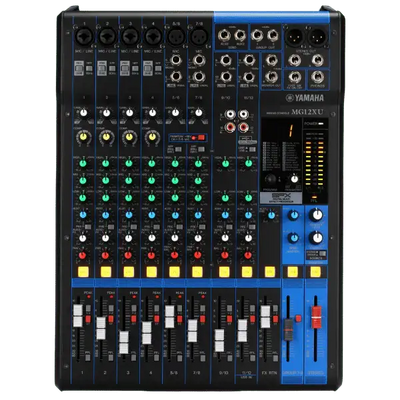 Yamaha MG12XU 12-Channel Mixer with Effects - Yamaha - VisionSounds South Africa