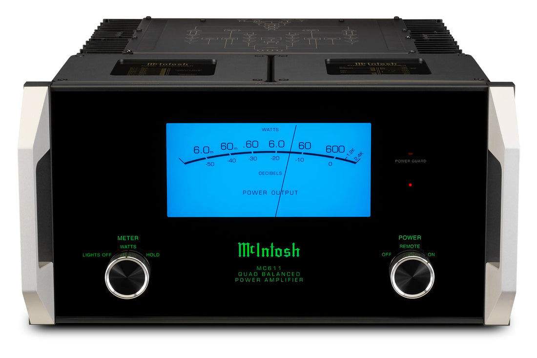 McIntosh MC611 monoblock power amplifier as a top-rated amplifier brand option