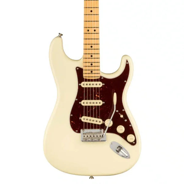 Fender American Professional II Stratocaster Electric Guitar – Maple Fingerboard – Olympic White detail image 7