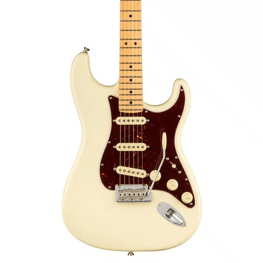 Fender American Professional II Stratocaster Electric Guitar – Maple Fingerboard – Olympic White product image