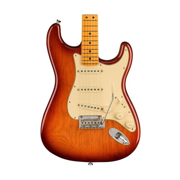 Fender American Pro II Stratocaster - Guitar, Sienna Sunburst detail image 5