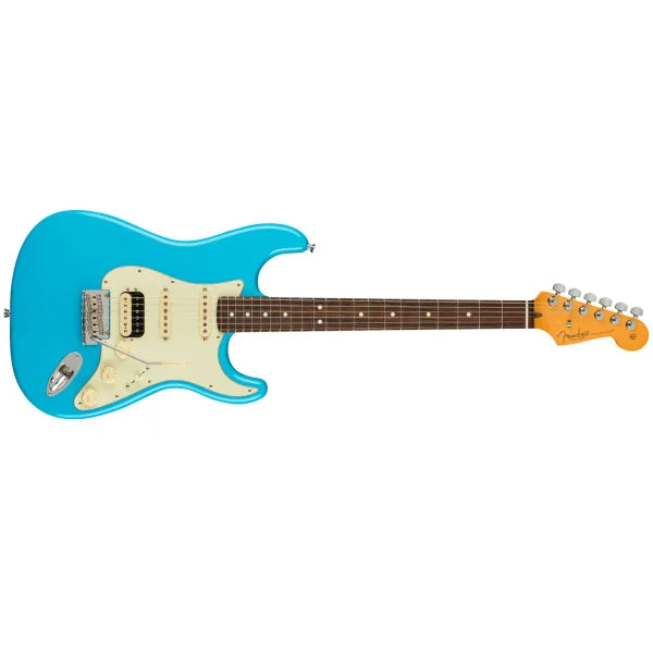 Fender American Professional II Stratocaster Electric Guitar HSS - Rosewood Fingerboard - Miami Blue detail image 8