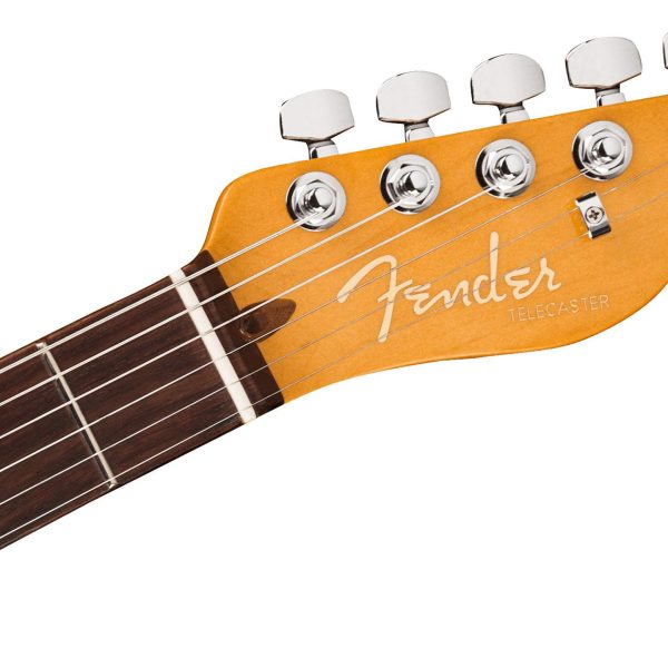Fender American Ultra Telecaster Electric Guitar - Texas Tea with Rosewood Fingerboard detail image 12