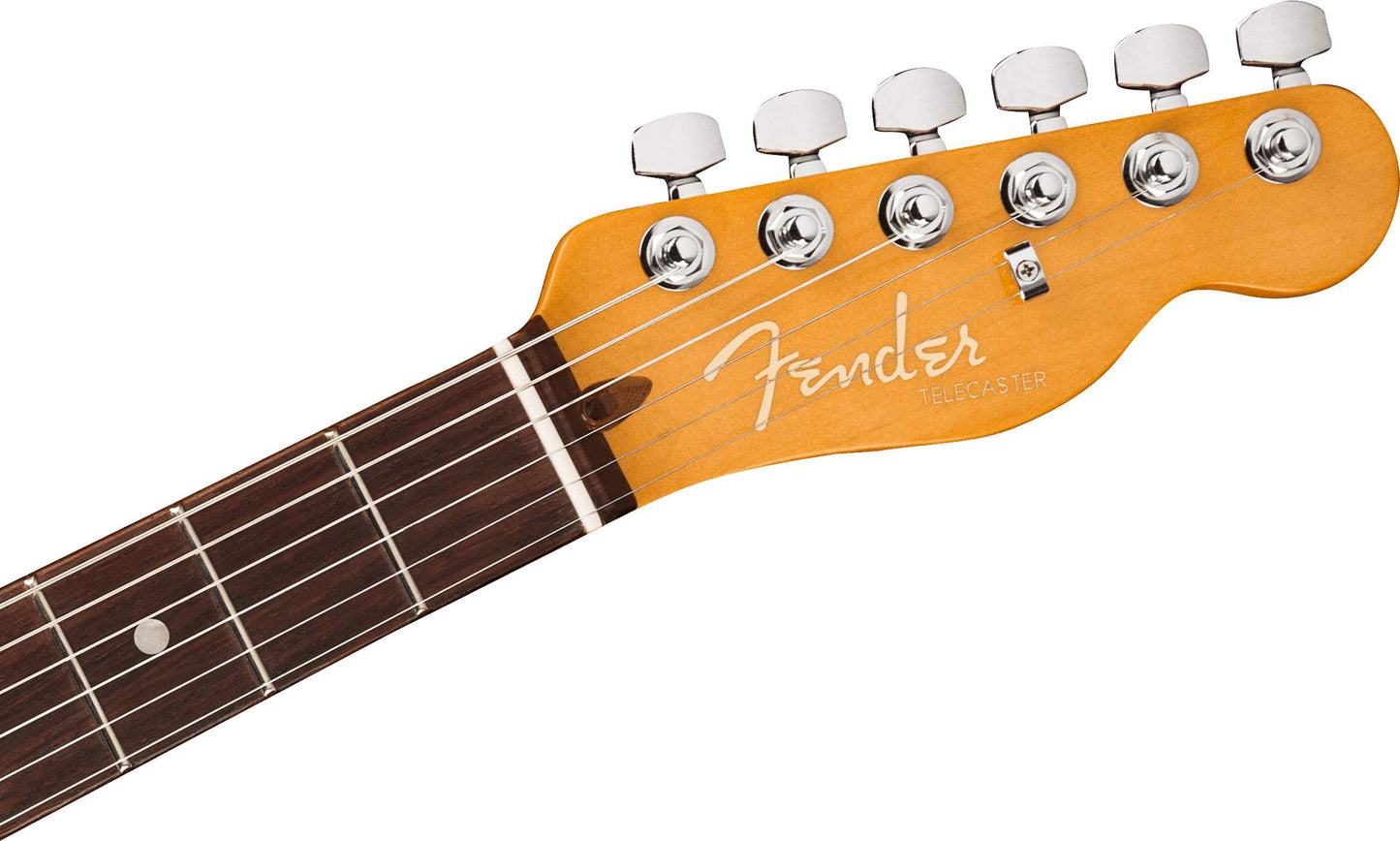Fender American Ultra Telecaster Electric Guitar - Texas Tea with Rosewood Fingerboard detail image 5