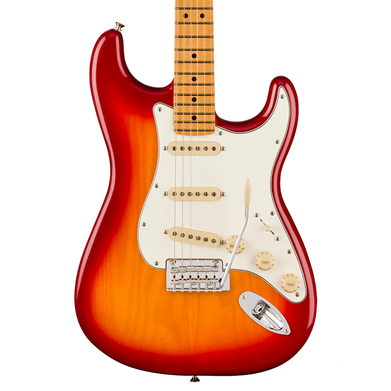 Fender Player II Stratocaster Electric Guitar - Aged Cherry Burst with Maple Fingerboard product image