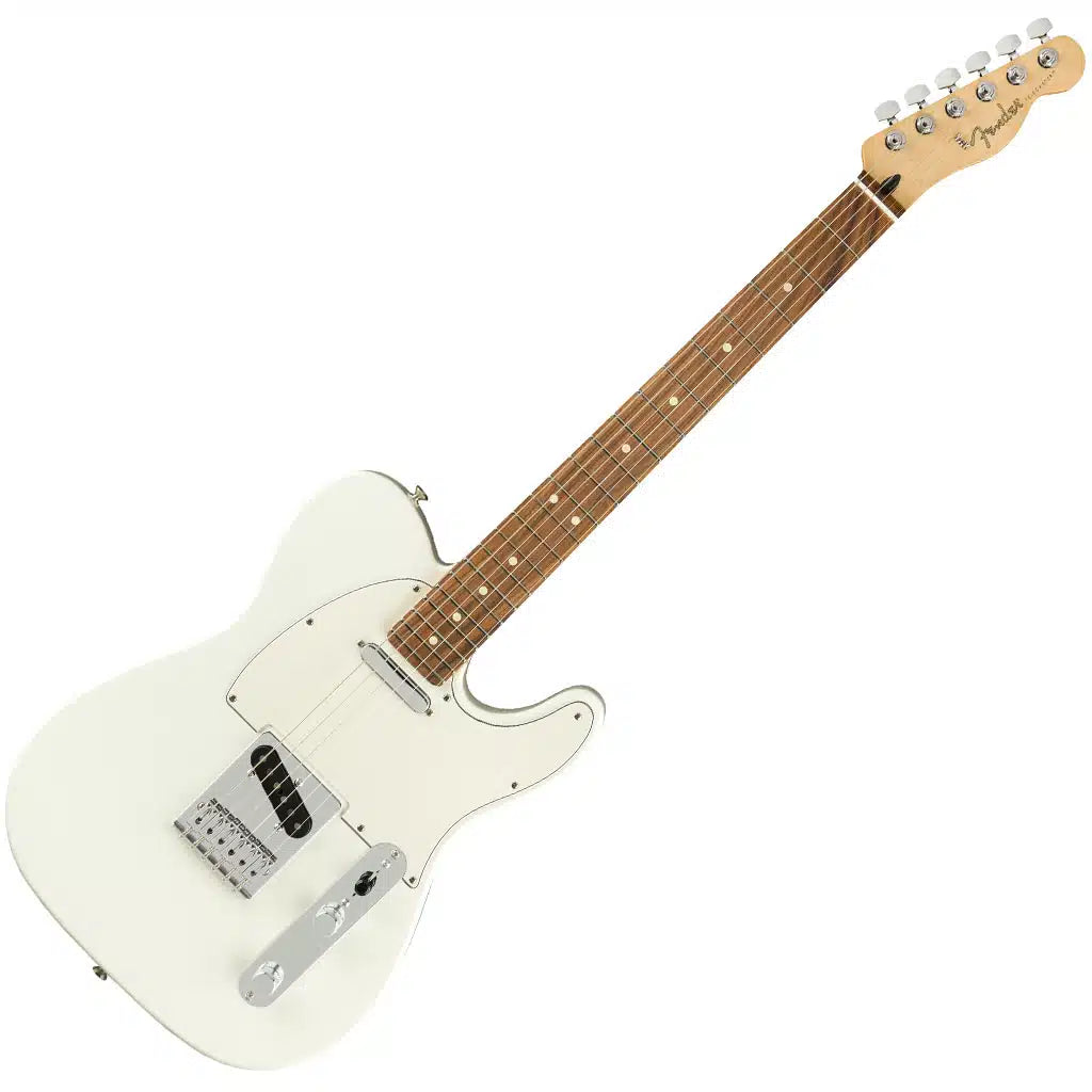 Fender Player Telecaster Electric Guitar - Pau Ferro Fingerboard - Polar White Finish detail image 2