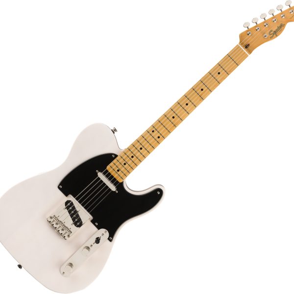 Fender Squier Classic Vibe 50s Telecaster Electric Guitar White Blonde detail image 5