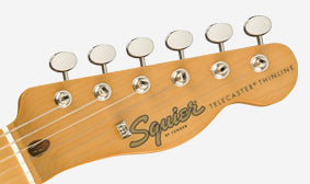 Fender Squier Classic Vibe '60s Telecaster Thinline Maple Neck Natural detail image 4