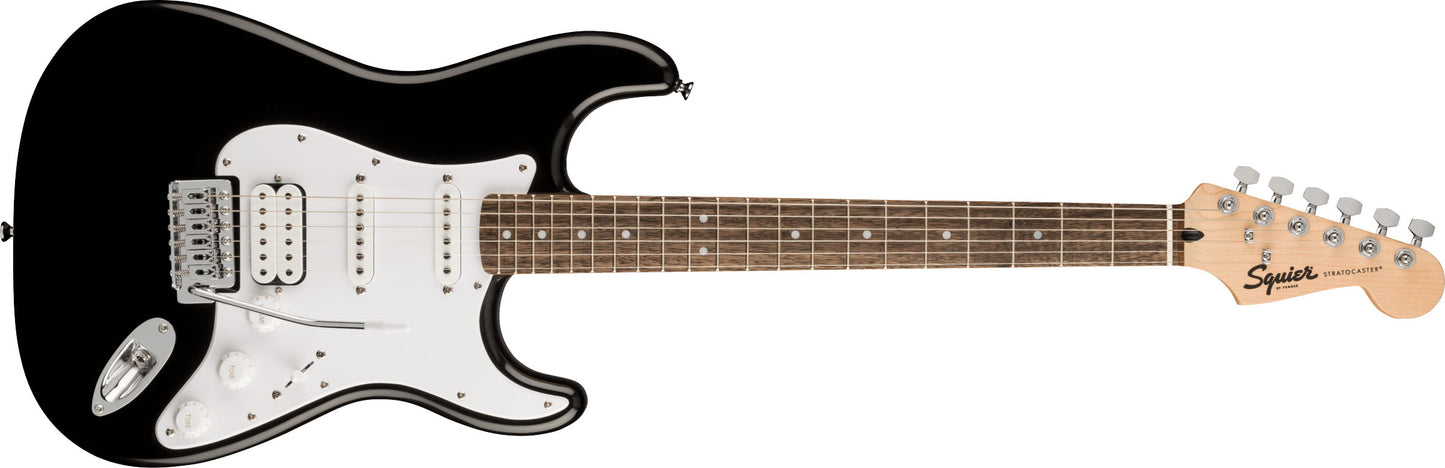 Fender Squier Bullet Stratocaster HSS Electric Guitar – Tremolo – Black detail image 2