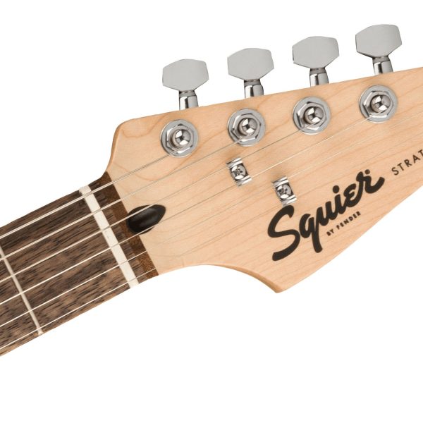 Fender Squier Bullet Stratocaster HSS Electric Guitar – Tremolo – Black detail image 9