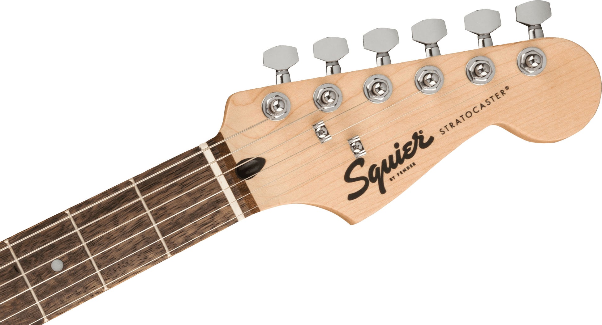 Fender Squier Bullet Stratocaster HSS Electric Guitar – Tremolo – Black detail image 4